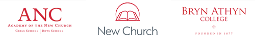 the Academy of the New Church Secondary Schools (ANCSS), Bryn Athyn College of the New Church (BAC) and the General Church of the New Jerusalem (GC) logo